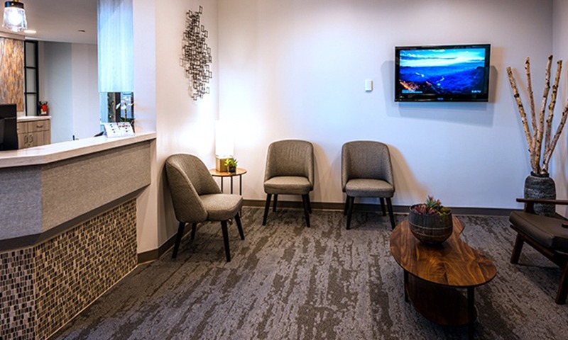D'Amico and Mauck DDS waiting area